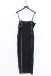 BASERANGE Sleeveless Suspender Dress (Mid Length) DRSKS-LC-AU23 Black